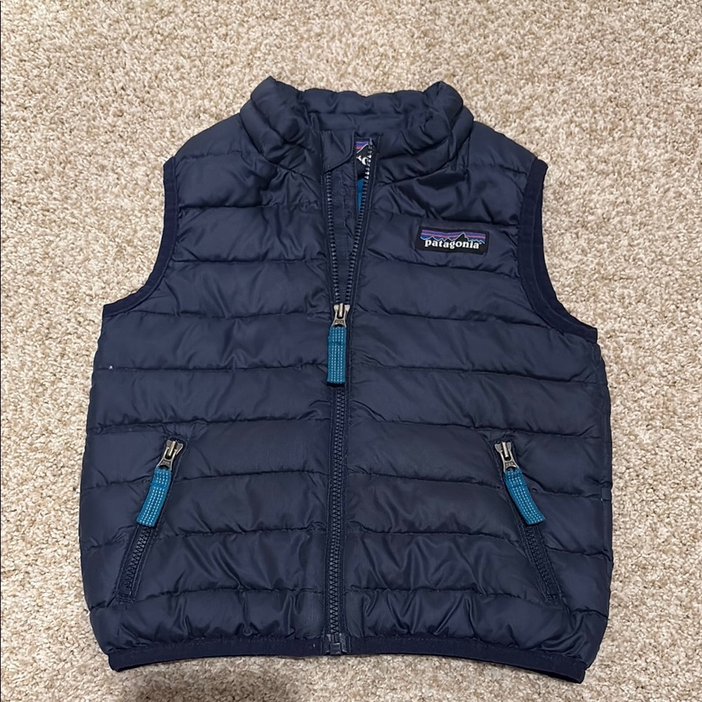 Patagonia Navy Puffer Vest